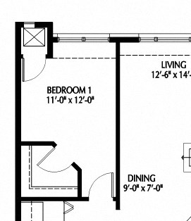 Two Bedroom F-B